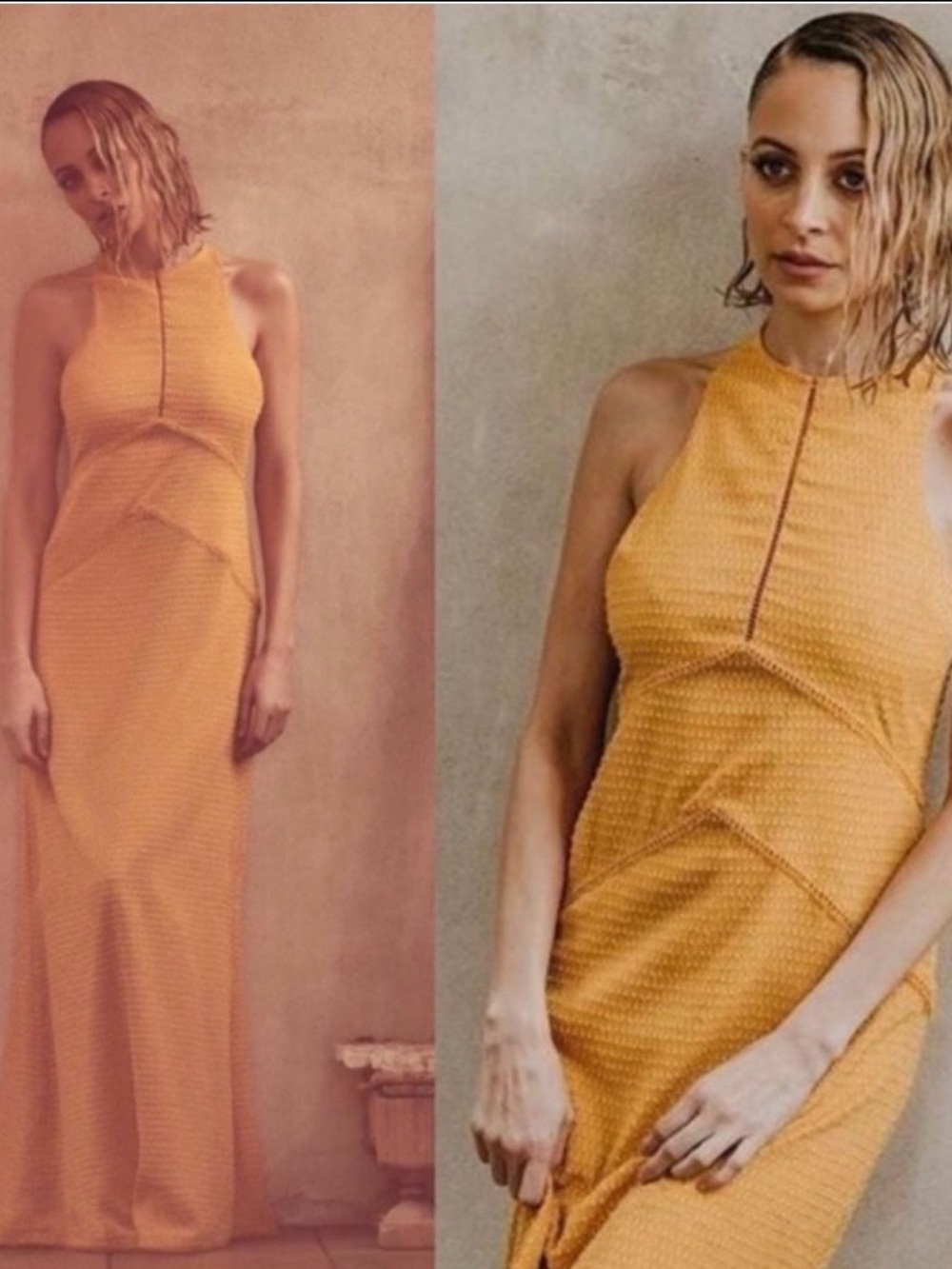 House of Harlow x REVOLVE Allegra Mustard Yellow Boho Maxi Dress - Picture 13 of 16